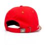 View Unisex Speed Cap - Wt/Red Full-Sized Product Image